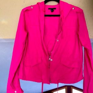 Hot Pink Windbreaker